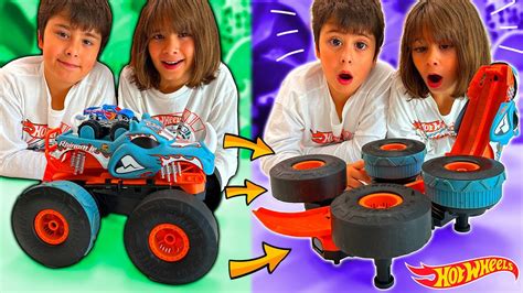 El Misterio Del Transforming Rhinomite De Hot Wheels Youtube