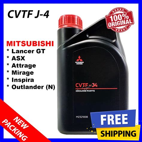 Original Mitsubishi Atf Cvt J Auto Transmission Fluid L