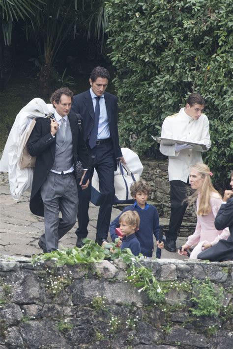 Photo John Elkann Sa Femme Lavinia Borromeo Et Leurs Fils Oceano Et