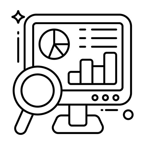 Modern Design Icon Of Online Data Analytics 33491561 Vector Art At Vecteezy