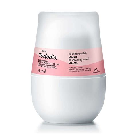 Desodorante Roll On Clareador - Desodorante Antitranspirante Roll-on Aclarar Tododia Natura clareador ...
