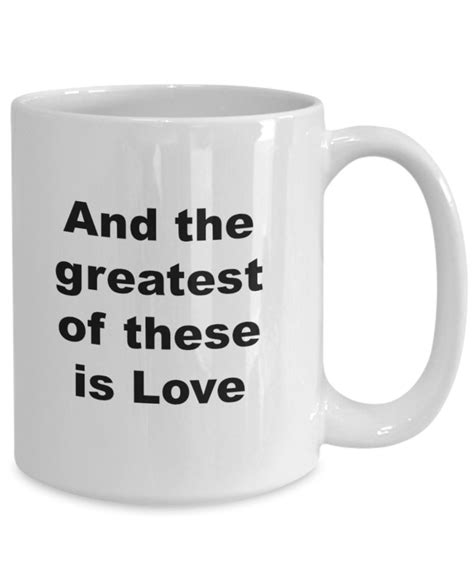 Greatest Love God Spiritual Christian Gift Ideas Coffee Cup For