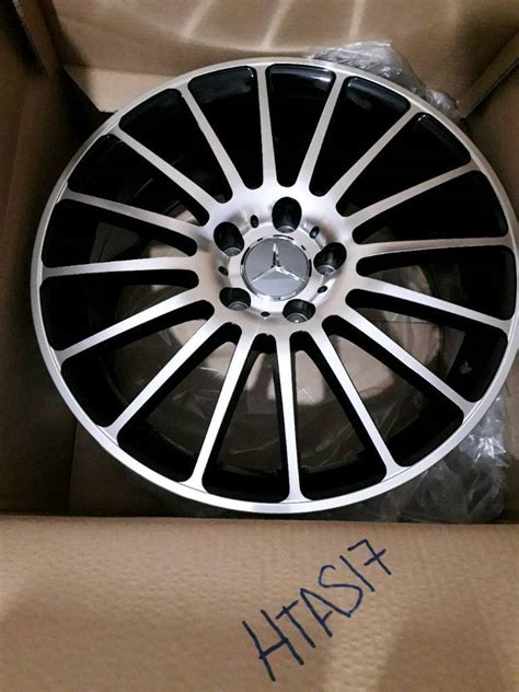 Brand New Inch Alloy Wheels R Alloys Mercedes C E S Class Cla Slk