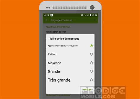 Afficher En Gros Caract Res Vos Sms Sur Android