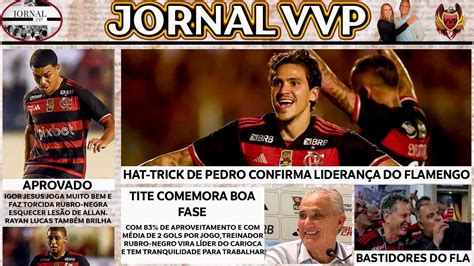 JNVVP 033 AO VIVO HAT TRICK DE PEDRO GARANTE INVENCIBILIDADE DO