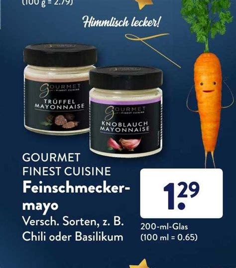 Gourmet Finest Cuisine Feinschmeckermayo Angebot bei ALDI SÜD