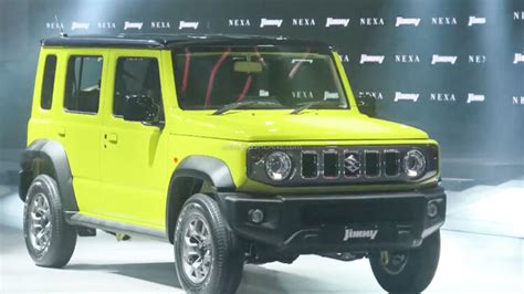 Maruti Jimny Door Bookings Open Brochure Specs Variants Colours