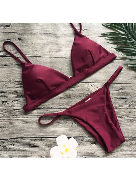 Costume Da Bagno Due Pezzi Bikini Mare Donna Brasiliano RV