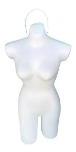 Maniquí Exhibidor Torso Dama 3 4 Unicel Mujer en venta en Texcoco