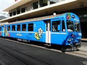 RhB Steuerwagen 2 Kl Bt 1703 Vor Dem Bahnhof In Chur Am 25 05 2008