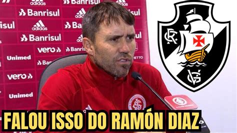 T Maluco Olha O Que Coudet T Cnico Do Inter Falou Do Ram N Diaz