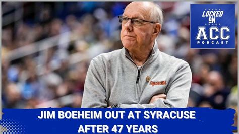 Syracuse HC Jim Boeheim OUT At Syracuse After 47 Seasons Adrian Autry