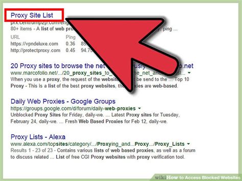 5 Ways To Access Blocked Websites Wikihow