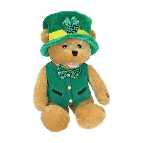 12 Irish Bear Sings When Irish Eyes Are Smiling Saint Patricks