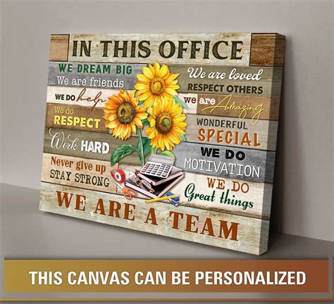 Inspirational Wall Art For Office Office Motivational Wall Art Teamwork ...