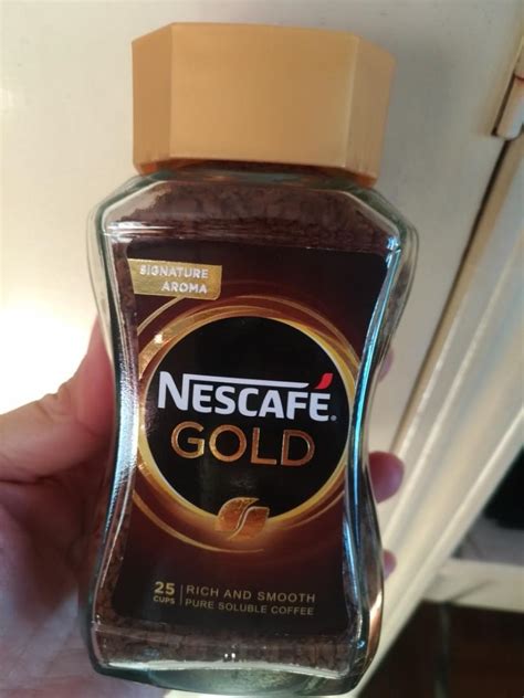 Nescafe Gold Pure Soluble Coffee Food Drinks Beverages On Carousell