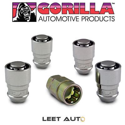 Gorilla Guard Wheel Locks 12mm X 1 50 Thread Bulge Acorn Chrome