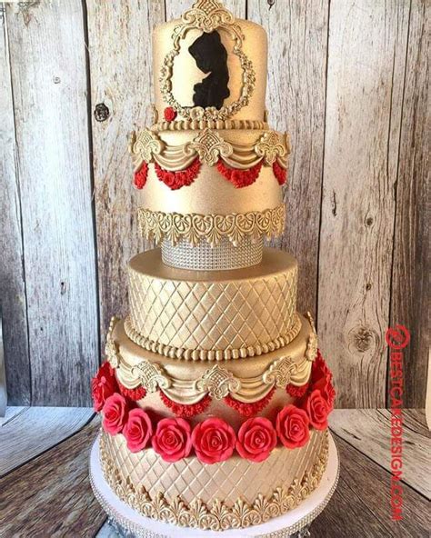 Disneys Belle Cake Design Cake Idea October Belle