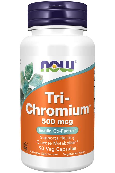 Tri-Chromium™ 500 mcg with Cinnamon - 90 Veg Capsules - Tri Health Foods