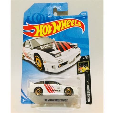 Jual HOT WHEELS 96 NISSAN 180SX TYPE X Shopee Indonesia
