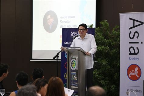 Sen. Bam Aquino Calls for Citizens to Defend Truth | Asia Society