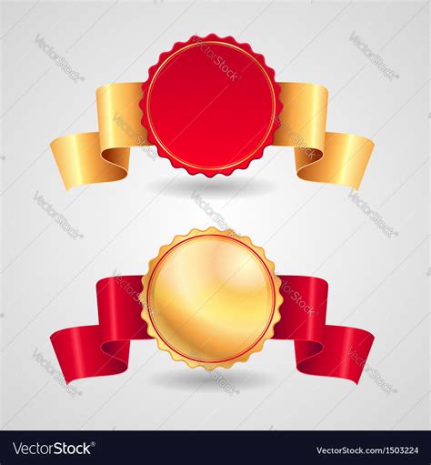 Ribbons Royalty Free Vector Image Vectorstock