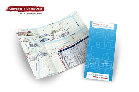 University of Nicosia city campus guide on Behance