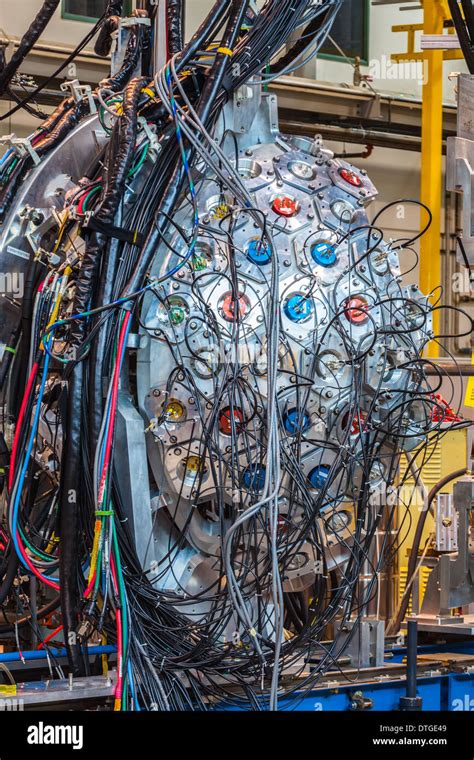 Partial View Of The Tigress Experiment At Triumf In Vancouver Stock