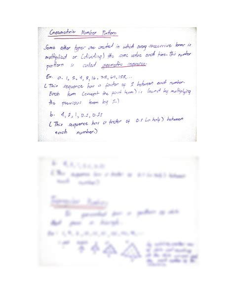 SOLUTION: Number patterns and fibonacci sequence - Studypool