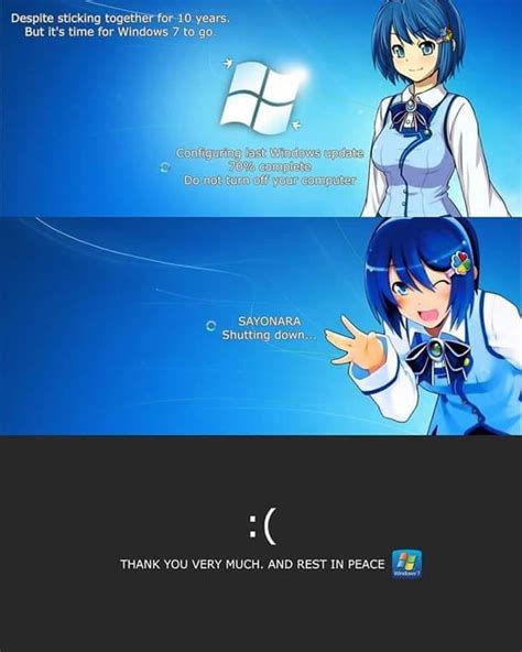 Goodbye Windows Chan Gag