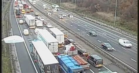 M25 Live Traffic Updates As Crash And Fuel Spillage Near A12 Junction