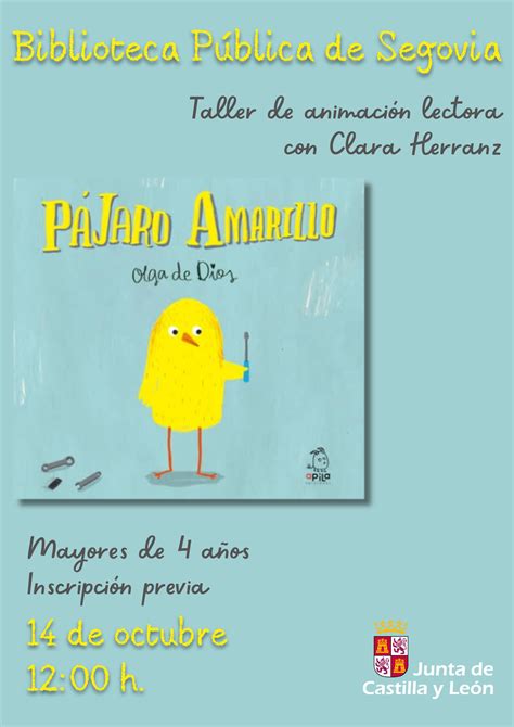 Pájaro Amarillo Taller de animación a la lectura con Clara Herranz