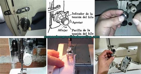 Aprende como regular la tensión del hilo superior en la maquina de