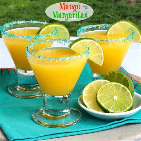 Mango Margaritas - Simply Sated