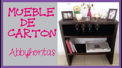 Manualidades C Mo Hacer Un Mueble De Carton Muebles Diy Abbyta