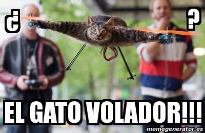 Meme Personalizado Â el gato volador 95510