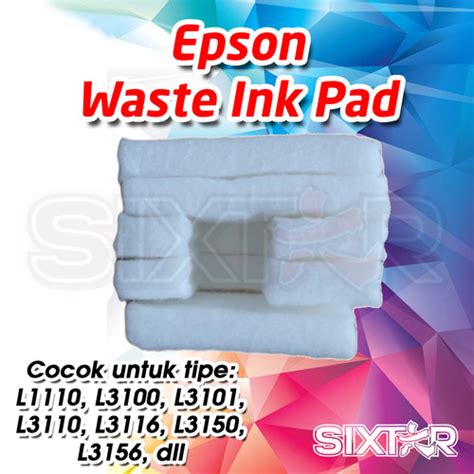 Jual Epson Waste Ink Pad Busa Pembuangan Tinta L1110 L3100 L3101 L3110