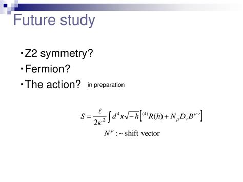 Gravitational theory on D-brane - ppt download