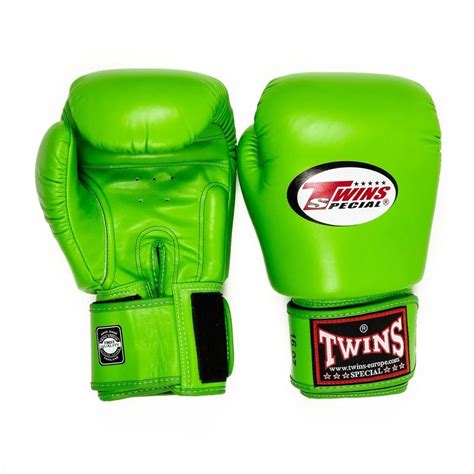 Twins Bgvl Leren Kick Bokshandschoenen Lime Kopen Fightplaza