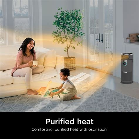 Shark 3 In 1 Air Purifier Heater Fan With NanoSeal HEPA Cleansense