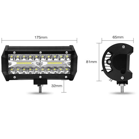 X Led Arbeitsscheinwerfer Kfz W V V Auto Flutlicht Traktor