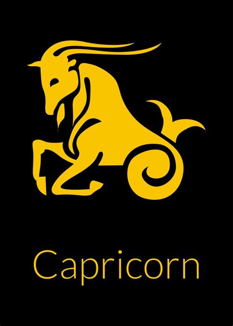 Capricorn Poster By Jobs Riyan Displate