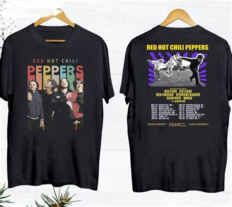 Vintage Red Hot Chili Peppers Tour Shirt Red Hot Chili Peppers T Shirt Sold By Powdered