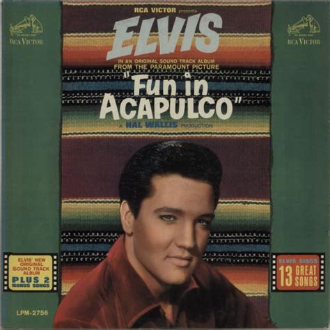 Elvis Presley Fun In Acapulco Us Vinyl Lp Album Lp Record 524702