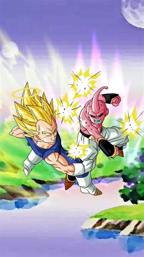 ArtStation Original Fan Art Of Vegeta VS Majin Buu Kid Lupon Gov Ph