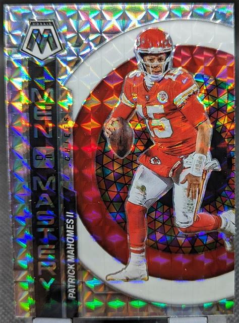 Mavin Mosaic Patrick Mahomes Ii Men Of Mastery Silver Mosaic Mm