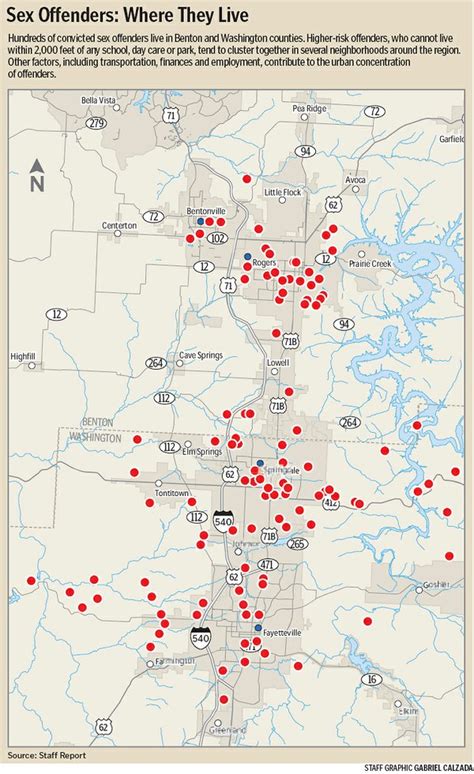 Officials Sex Offenders Tend To Group Together Northwest Arkansas