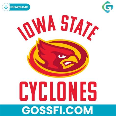 Vintage Cyclones Iowa State Team NCAA Png - Gossfi.com