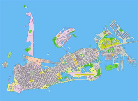 map of Key West, Florida, USA 40165682 Vector Art at Vecteezy