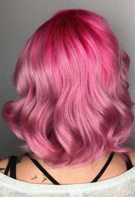 55 Lovely Pink Hair Colors To Fall In Love With Vivid Hair Color